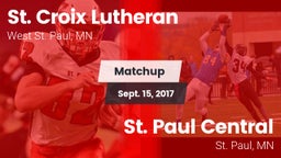 Matchup: St. Croix Lutheran vs. St. Paul Central  2017