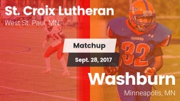 Matchup: St. Croix Lutheran vs. Washburn  2017
