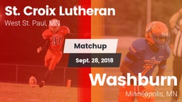 Matchup: St. Croix Lutheran vs. Washburn  2018