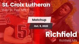 Matchup: St. Croix Lutheran vs. Richfield  2020