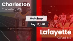 Matchup: Charleston High vs. Lafayette  2017