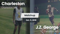 Matchup: Charleston High vs. J.Z. George  2018