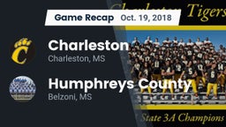 Recap: Charleston  vs. Humphreys County  2018
