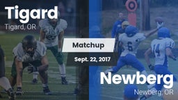 Matchup: Tigard  vs. Newberg  2017