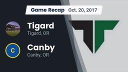 Recap: Tigard  vs. Canby  2017