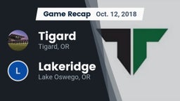 Recap: Tigard  vs. Lakeridge  2018
