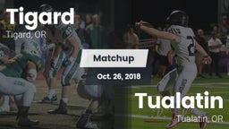 Matchup: Tigard  vs. Tualatin  2018