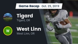 Recap: Tigard  vs. West Linn  2019