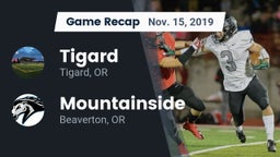 Recap: Tigard  vs. Mountainside  2019