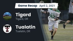 Recap: Tigard  vs. Tualatin  2021