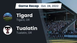 Recap: Tigard  vs. Tualatin  2022