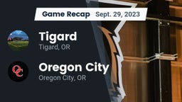 Recap: Tigard  vs. Oregon City  2023