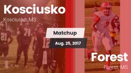Matchup: Kosciusko High vs. Forest  2017