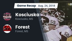 Recap: Kosciusko  vs. Forest  2018