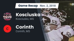 Recap: Kosciusko  vs. Corinth  2018