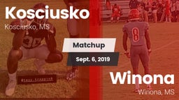 Matchup: Kosciusko High vs. Winona  2019