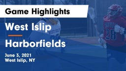 West Islip  vs Harborfields Game Highlights - June 3, 2021