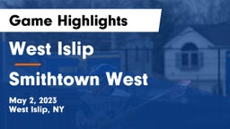 West Islip  vs Smithtown West  Game Highlights - May 2, 2023