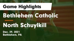 Bethlehem Catholic  vs North Schuylkill  Game Highlights - Dec. 29, 2021