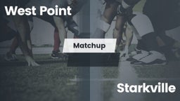 Matchup: West Point High vs. Starkville  2016
