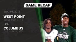 Recap: West Point  vs. Columbus  2016