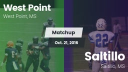 Matchup: West Point High vs. Saltillo  2016