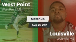Matchup: West Point High vs. Louisville  2017
