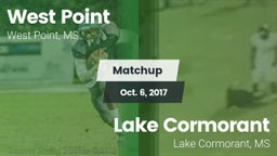 Matchup: West Point High vs. Lake Cormorant  2017