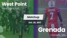 Matchup: West Point High vs. Grenada  2017