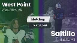 Matchup: West Point High vs. Saltillo  2017