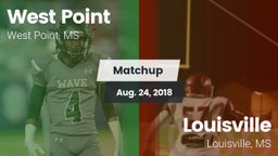Matchup: West Point High vs. Louisville  2018