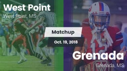 Matchup: West Point High vs. Grenada  2018