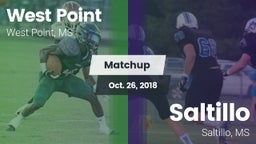 Matchup: West Point High vs. Saltillo  2018