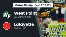 Recap: West Point  vs. Lafayette  2019