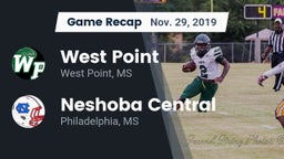 Recap: West Point  vs. Neshoba Central  2019