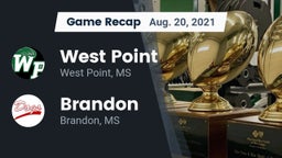 Recap: West Point  vs. Brandon  2021