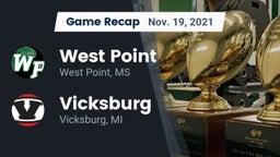 Recap: West Point  vs. Vicksburg  2021