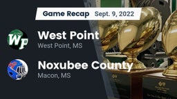 Recap: West Point  vs. Noxubee County  2022