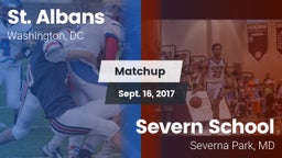 Matchup: St. Albans High vs. Severn School 2017