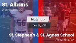 Matchup: St. Albans High vs. St. Stephen's & St. Agnes School 2017