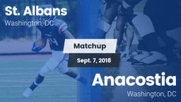 Matchup: St. Albans High vs. Anacostia  2018