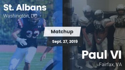 Matchup: St. Albans High vs. Paul VI  2019