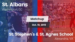 Matchup: St. Albans High vs. St. Stephen's & St. Agnes School 2019