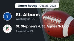 Recap: St. Albans  vs. St. Stephen's & St. Agnes School 2021