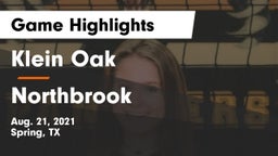 Klein Oak  vs Northbrook Game Highlights - Aug. 21, 2021
