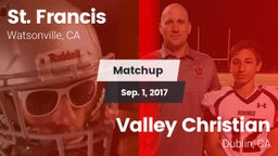 Matchup: St. Francis vs. Valley Christian  2017