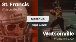 Matchup: St. Francis vs. Watsonville  2018