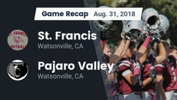 Recap: St. Francis  vs. Pajaro Valley  2018
