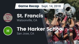 Recap: St. Francis  vs. The Harker School 2018