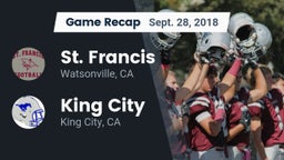 Recap: St. Francis  vs. King City  2018